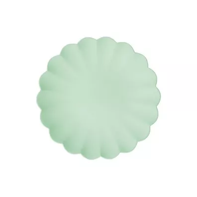 PartyDeco Talerzyki plastikowe sza�wiowe 22x22cm 4 szt