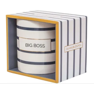 Be-Happy Gifts Kubek prezentowy - Big Boss