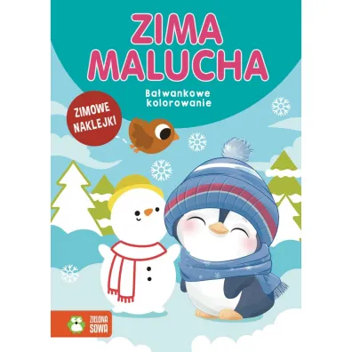 Ba�wankowe kolorowanie. Zima malucha