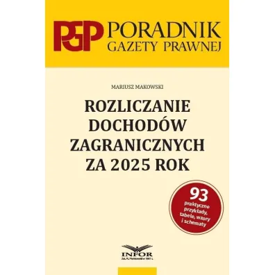 Rozliczanie dochod�w zagranicznych za 2025 - Mariusz Makowski