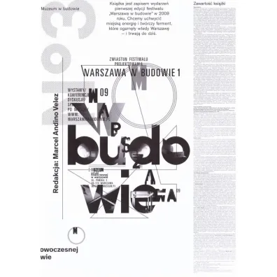 Warszawa w budowie 1