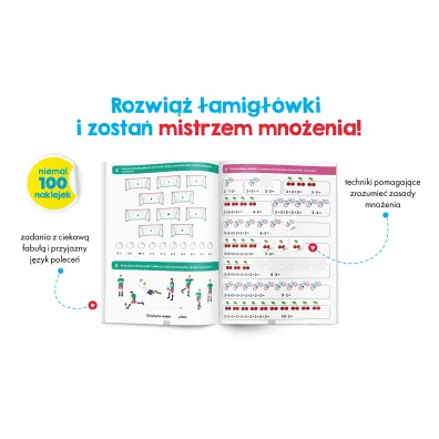 Tabliczka mno�enia. �wiczenia. Kapitan Nauka. EDUseria