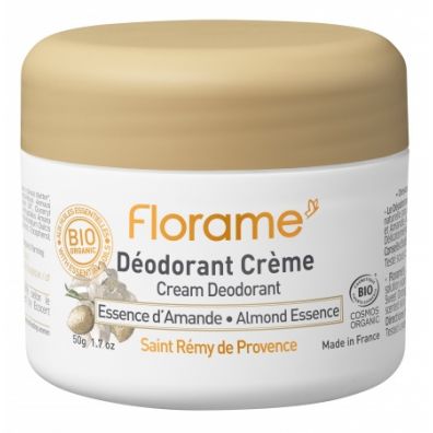 Florame Organiczny dezodorant w kremie esencja migdaowa 50 ml