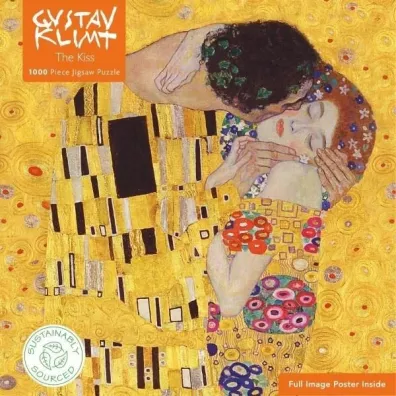 Puzzle 1000 Pocaunek Gustav Klimt Flame Tree