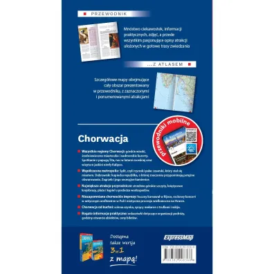 Chorwacja przewodnik z atlasem 2023