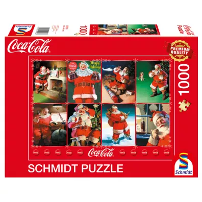 Puzzle 1000 el. Coca-Cola �wi�ty Miko�aj Schmidt