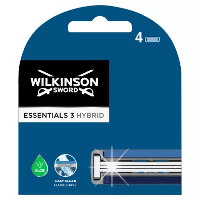 Wilkinson Essentials 3 Hybrid wk�ady do golenia 4 szt.