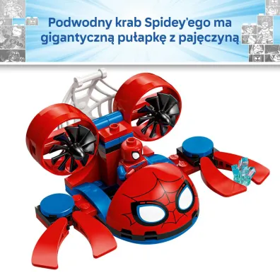 LEGO Marvel Spidey: podwodne pojazdy 11207
