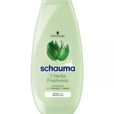 Schauma 7 Herbs Freshness szampon do w�os�w przet�uszczaj�cych si� i normalnych 250 ml