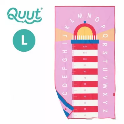 Quut Dwustronny rcznik plaowy PlayTowels L (180 x 100 cm) Lighthouse Cherry