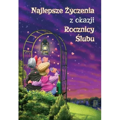 Trend Karnet okoliczno�ciowy Rocznica �lubu