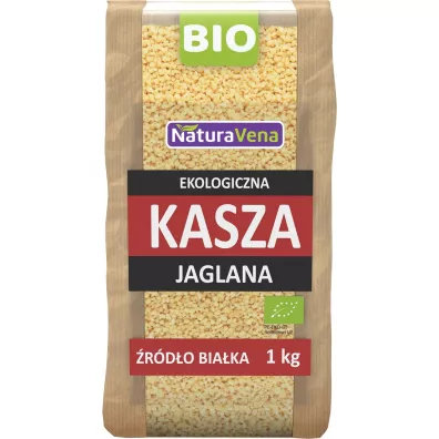 NaturaVena Kasza jaglana 1 kg Bio