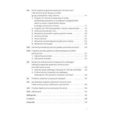 Codzienne programy aktywno�ci sensorycznych (PAS) w ramach diety sensorycznej
