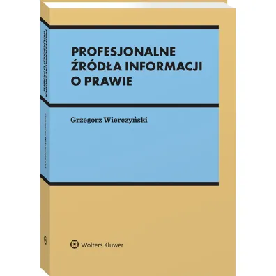 Profesjonalne �r�d�a informacji o prawie