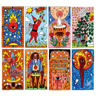 Tarot Del Fuego, karty do wr�enia