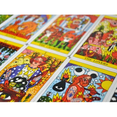 Tarot Del Fuego, karty do wr�enia