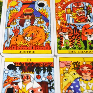 Tarot Del Fuego, karty do wr�enia