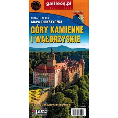 Mapa tur. - G�ry Kamienne i Wa�brzyskie lam