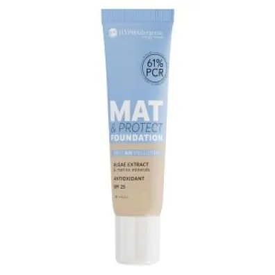 Bell Podk�ad do twarzy Mat&protect SPF25 Hypoallergenic 01 Vanilla 30 g