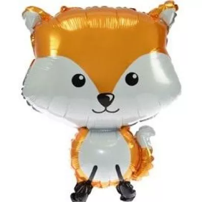 Balon foliowy le�ne zwierz�tka - lisek 48cm