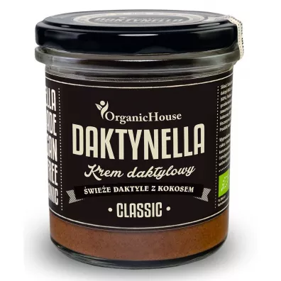 Daktynella Krem kokosowo-daktylowy classic bezglutenowy 280 g Bio