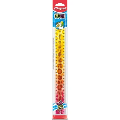 Linijka Twistn Flex Animals 30cm MAPED