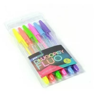Penword D�ugopis fluo 6 kolor�w 6 szt.