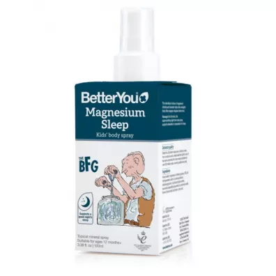 BetterYou Magnezowy spray na dobry sen dla dzieci Magnesium Sleep Kids' Body Spray 100 ml