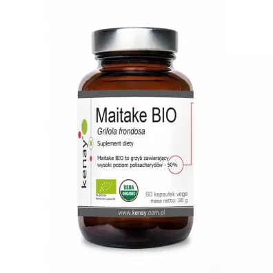 Kenay Maitake Suplement diety 60 kaps. Bio
