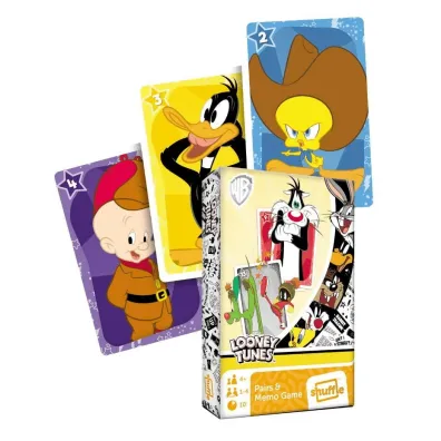 Czarny Piotru� i Memory. Looney Tunes