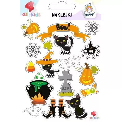 All4Kids Naklejki dla dzieci Halloween 3