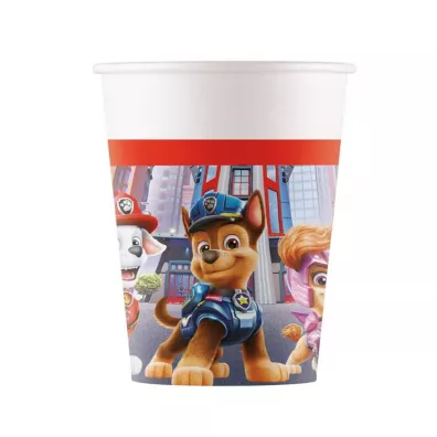 Kubeczki papierowe Psi Patrol 200 ml 8 szt.