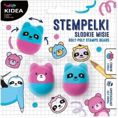 Stempelek wa�ka wsta�ka Misie Derform