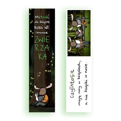 Molom Zak�adka kartonowa - Czyta�osie