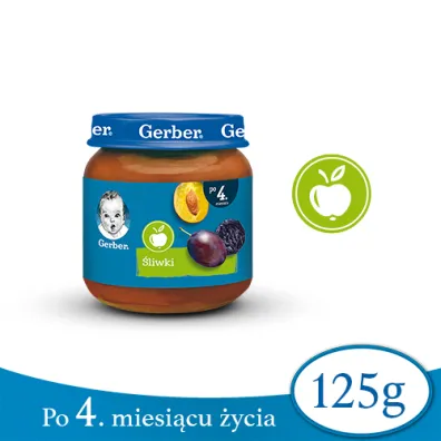 Gerber Deserek �liwki dla niemowl�t po 4 miesi�cu 125 g
