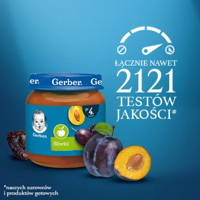 Gerber Deserek �liwki dla niemowl�t po 4 miesi�cu 125 g