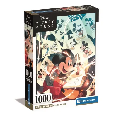 Puzzle 1000 el. Compact Mickey Mouse Clementoni