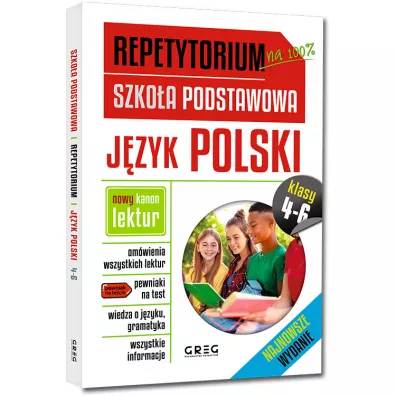 Repetytorium. Szko�a podstawowa. J�zyk polski. Klasa 4-6
