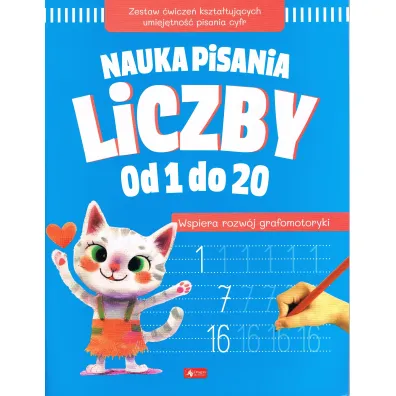 Nauka pisania Liczby od 1 do 20