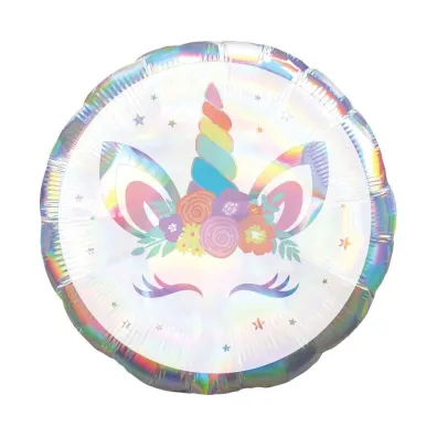 Anagram Balon foliowy Jednoro�ec opalizuj�cy 46cm