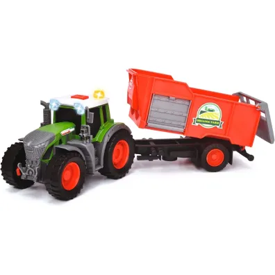 FARM Traktor z przyczep� 26cm Dickie Toys