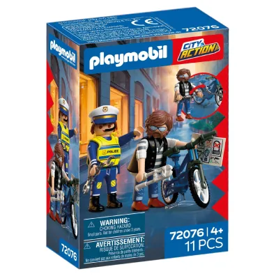 Playmobil City Action Kradzie� roweru 72076