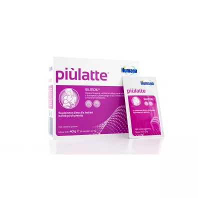 Humana Piulatte Suplement diety dla kobiet karmi�cych piersi� 8 x 5 g