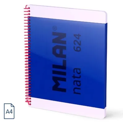 Milan Zeszyt na spirali A4 1918 nieb kratka 80 kartek