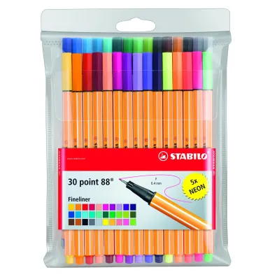 Stabilo Cienkopis Point 88 etui 30 kolor�w
