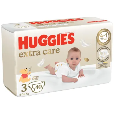Huggies Pieluchy Jumbo 3 (6-10 kg) Extra Care 40 szt.