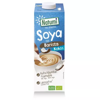 Natumi Nap�j sojowo-kokosowy barista bezglutenowy 1 l Bio
