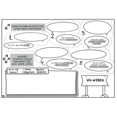 J�zyk angielski gramatyczne drogowskazy graficzne karty pracy dla klas 7-8