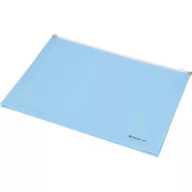 Panta Plast Koperta Focus C4604 A4 z suwakiem niebieska
