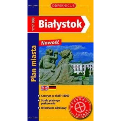 Białystok. Plan miasta 1:17 000